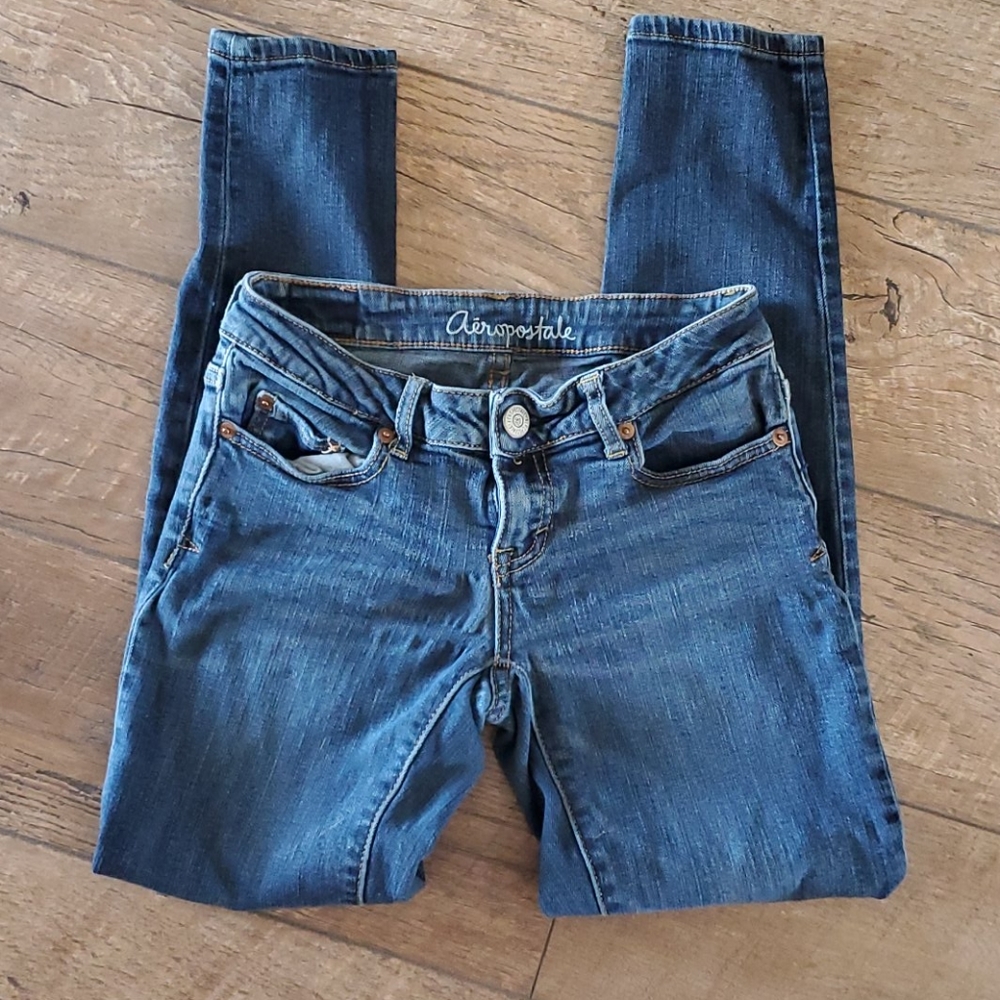 Aeropostale Lola Jeggings Sz 0 short on